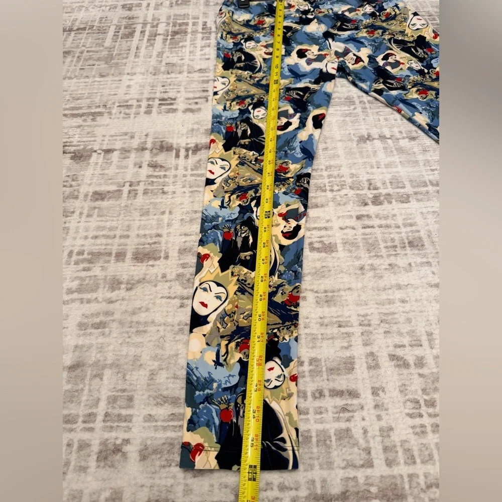 LuLaRoe Leggings Character Hard to Find Face Print Multicolor-Size Tall & Curvey - Picture 6 of 8